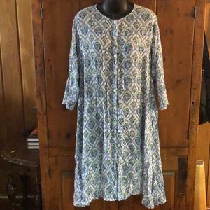 Roberta Roller Rabbit Tunic Top Size Medium